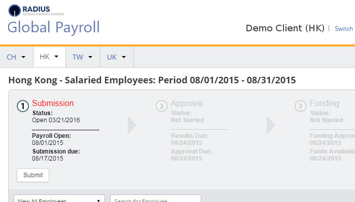 Radius Global Payroll